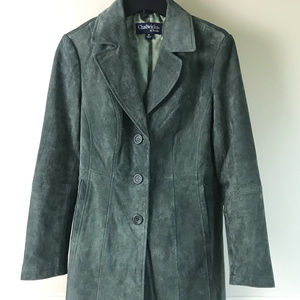 Chadwicks of Boston Genuine Suede 3/4- Length Coat